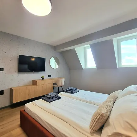 Skyline View Luxury 2bd Apartmán *